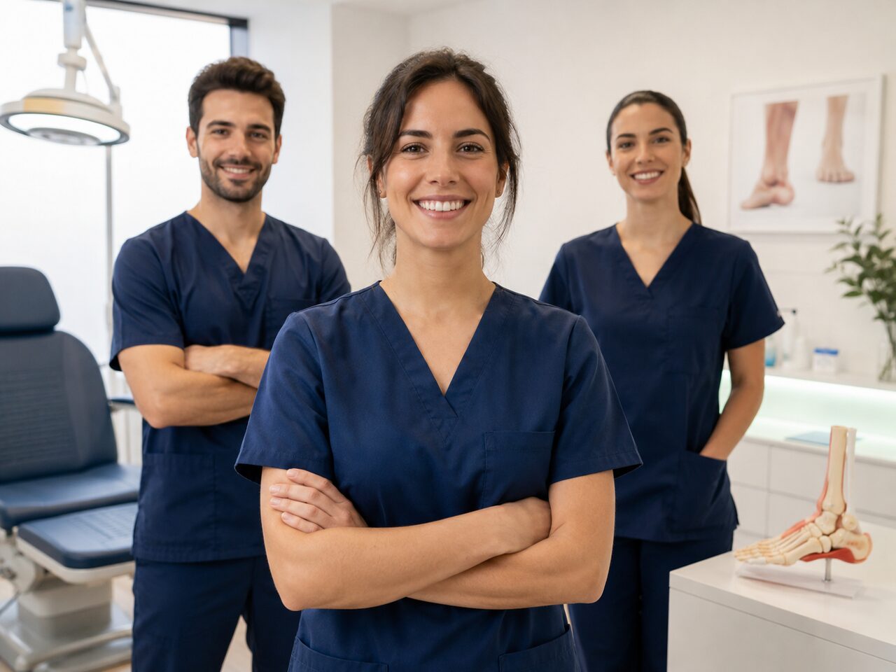 Equipo de podólogos verificados de elpodólogo